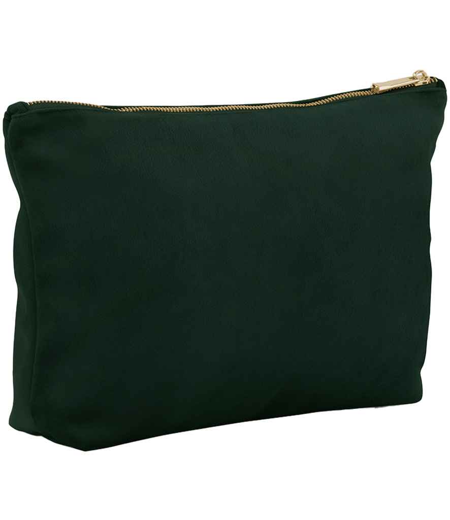 Velvet Accessory Bag | Dark Emerald